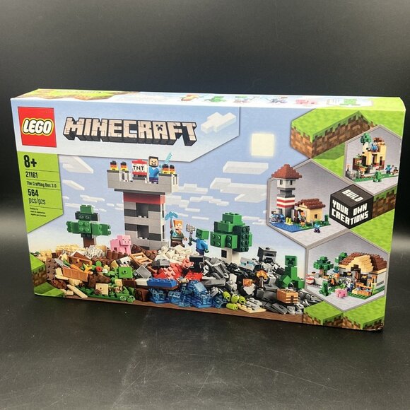 LEGO Minecraft The Crafting Box 3.0 21161 NEW SEALED Retired  Brand New/Sealed - Picture 1 of 9